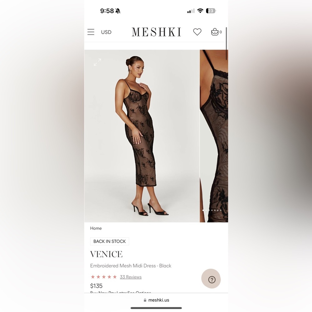 Meshki Venice Dress